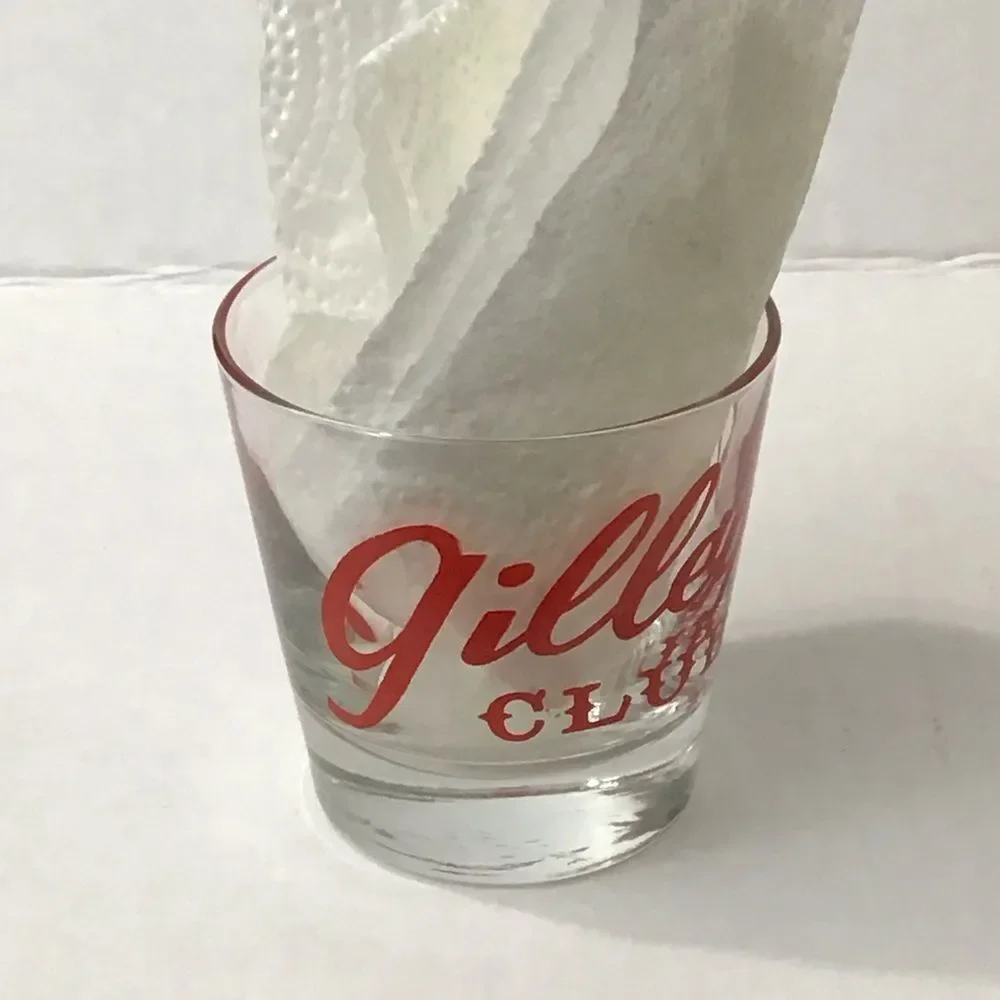 Gilley’s Club Johnny‎ Lee's Club Pasadena Texas Whiskey Shot Glass Vintage